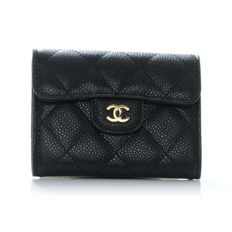 chanel full size wallet|Chanel caviar small wallet price.